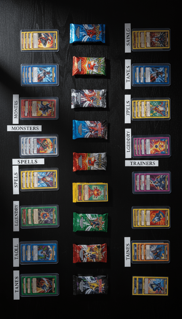 Leeds Collectors Fair card collection display